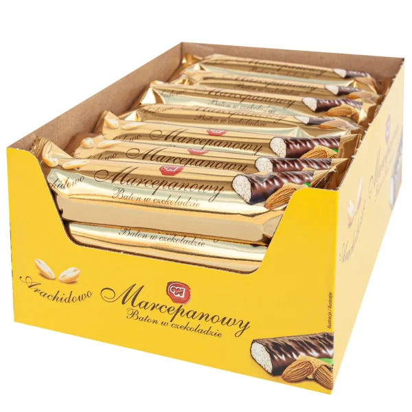 Marcepan w czekoladzie baton 28x90g Wolność