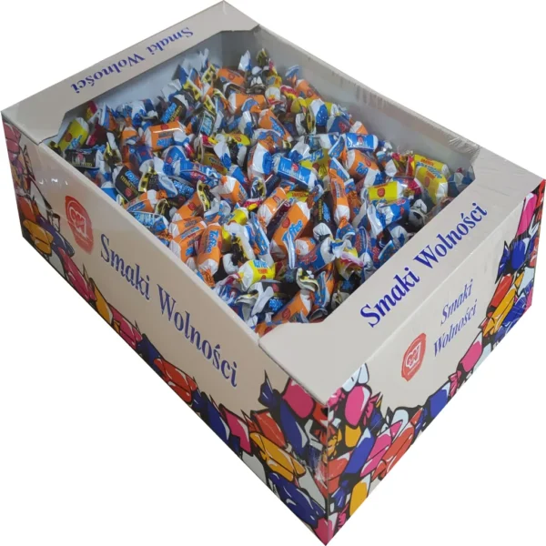 Cukierki mini Toffee 4 smaki 2.7kg Wolność