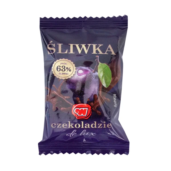 Śliwka w czekoladzie DeLux 700g Wolność - obrazek 2