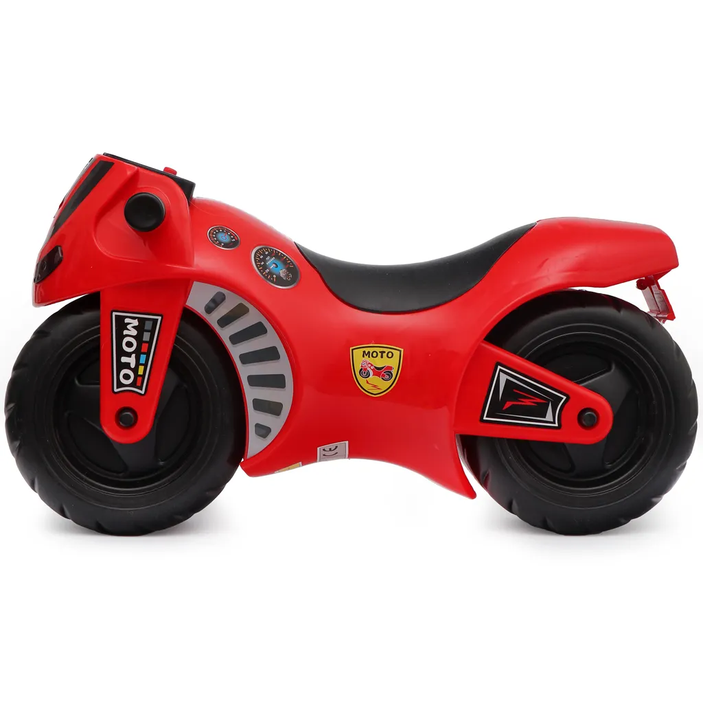 Jeździk motor dla dzieci 1-2 lata czerwony M-Tour Webben - obrazek 3