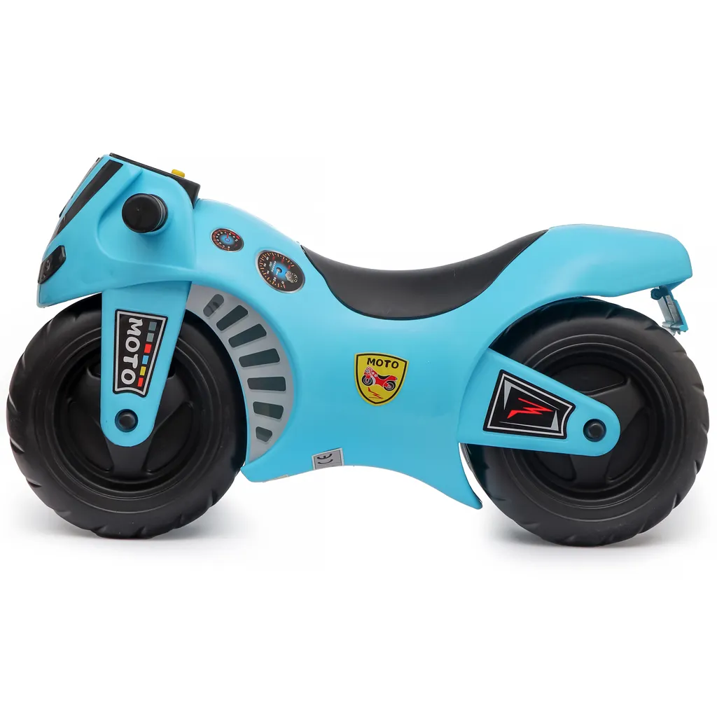 Jeździk motor dla dzieci 1-2 lata niebieski M-Tour Webben - obrazek 5