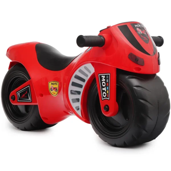 Jeździk motor dla dzieci 1-2 lata czerwony M-Tour Webben - obrazek 5