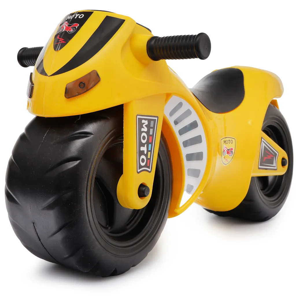 Jeździk motor dla dzieci 1-2 lata żółty M-Tour Webben - obrazek 5