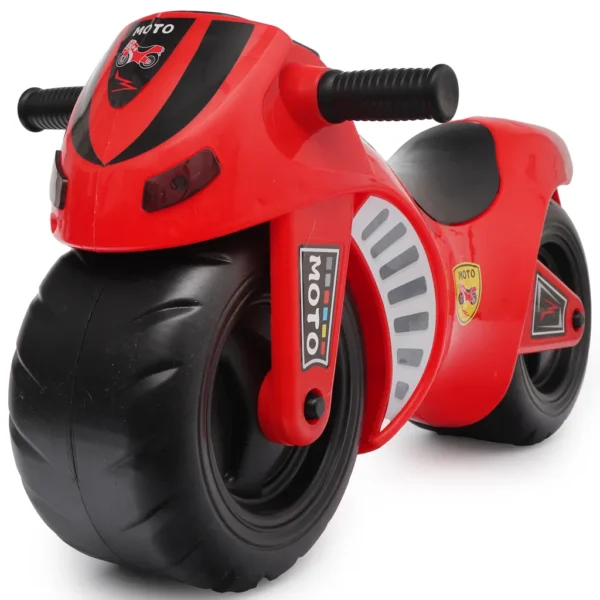 Jeździk motor dla dzieci 1-2 lata czerwony M-Tour Webben - obrazek 2
