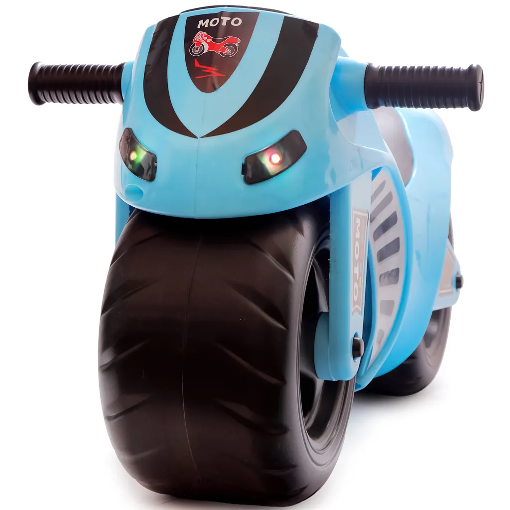 Jeździk motor dla dzieci 1-2 lata niebieski M-Tour Webben - obrazek 7