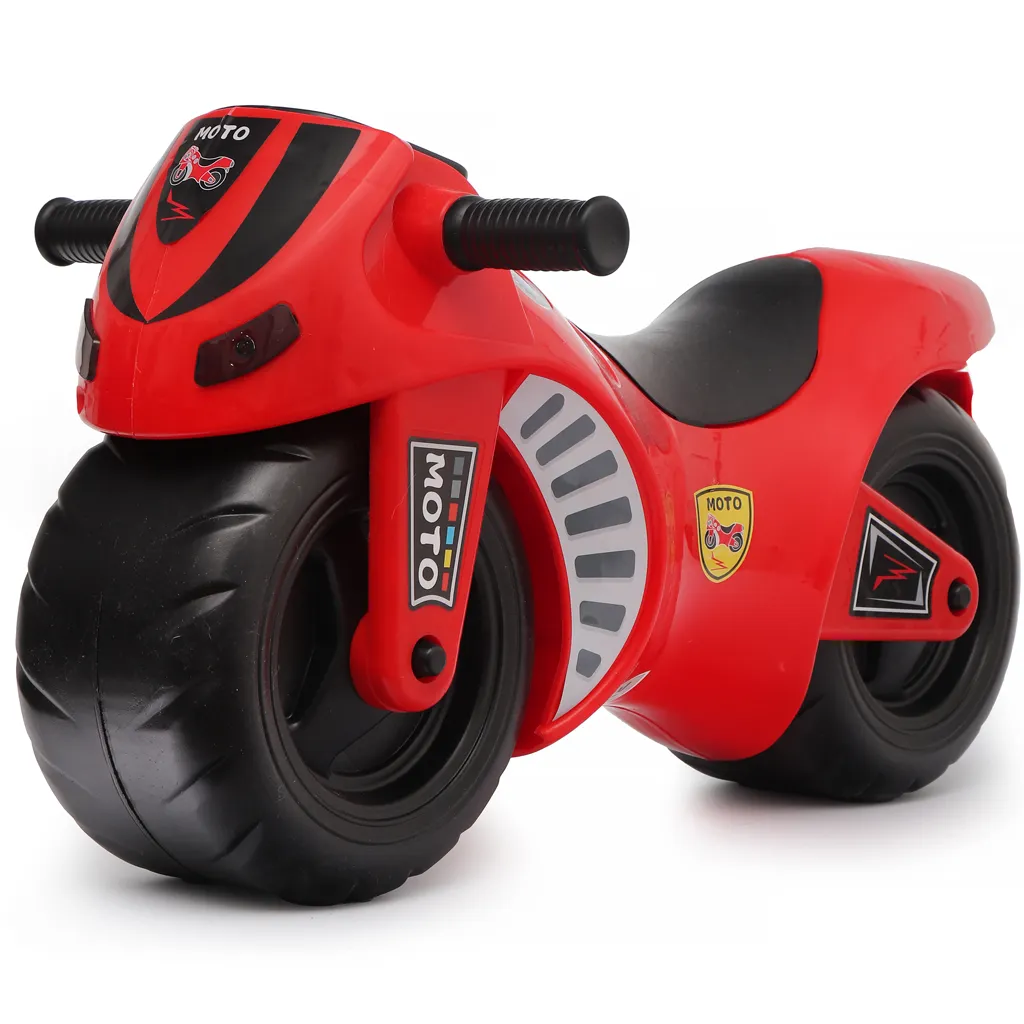 Jeździk motor dla dzieci 1-2 lata czerwony M-Tour Webben - obrazek 6