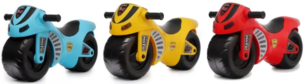 Jeździk motor dla dzieci 1-2 lata czerwony M-Tour Webben - obrazek 11