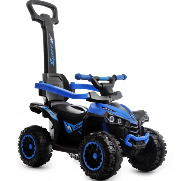 Pchacz quad dla dzieci jeździk duży niebieski Quaddie Webben - obrazek 3