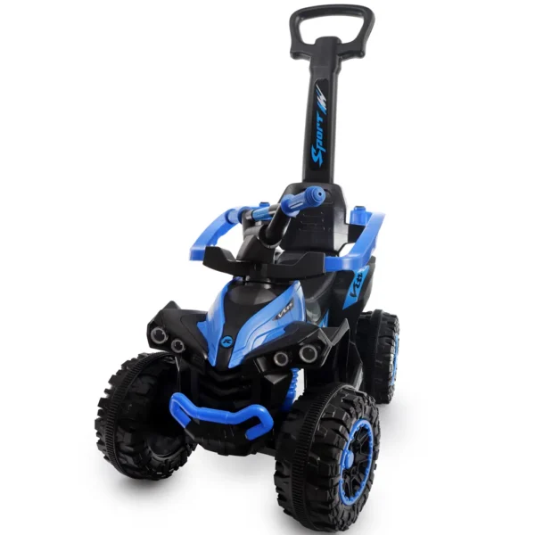 Pchacz quad dla dzieci jeździk duży niebieski Quaddie Webben - obrazek 8