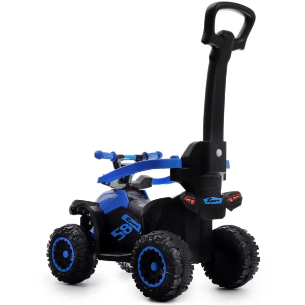 Pchacz quad dla dzieci jeździk duży niebieski Quaddie Webben - obrazek 5