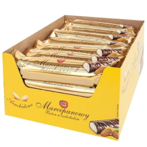 Baton marcepanowy klasyczny w czekoladzie – 28×90 g