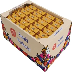 Krówki mleczno-kakaowe Łaciata — karton 3 kg