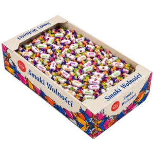 Cukierki mini Gucio jogurtowo-owocowe 2,7 kg — karton zbiorczy Wolność Smaki Wolności