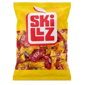 Cukierki musujące Skillz Bottles w kształcie buteleczek — worek 1 kg