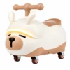 Fluffy, brązowy