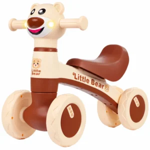 Jeździk dla 2 latka – Tedi miś, brązowy