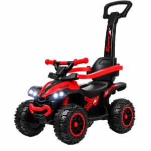 Jeździk-pchacz quad dla dzieci 1–3 lata – Quaddie, czerwony