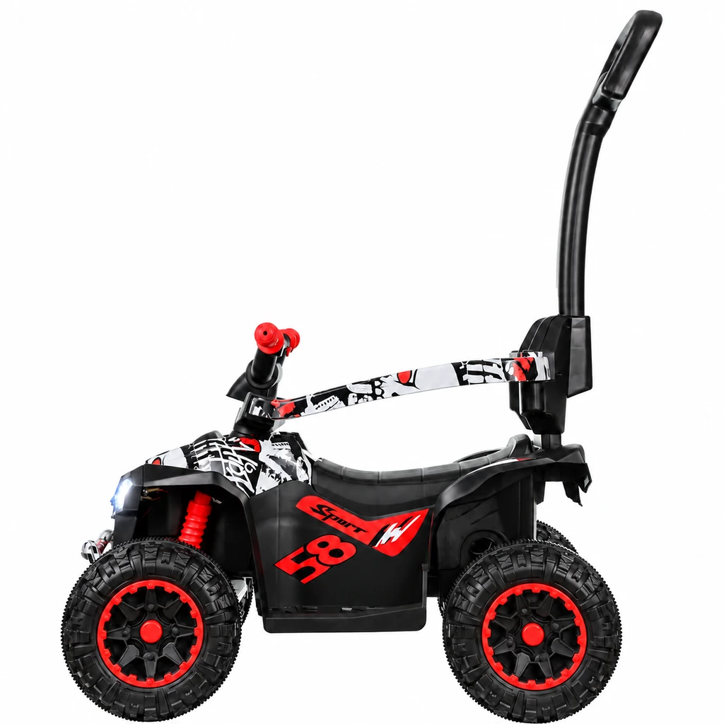Quad dla dziecka z rączką – Quaddie, graffiti – ujęcie 2