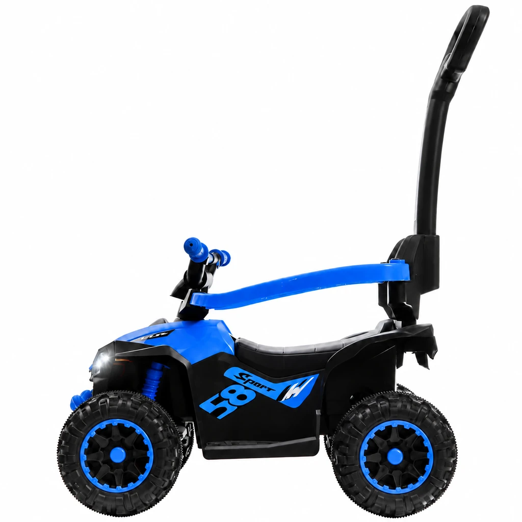 Quad jeździk dla chłopca – Quaddie, niebieski – ujęcie 2