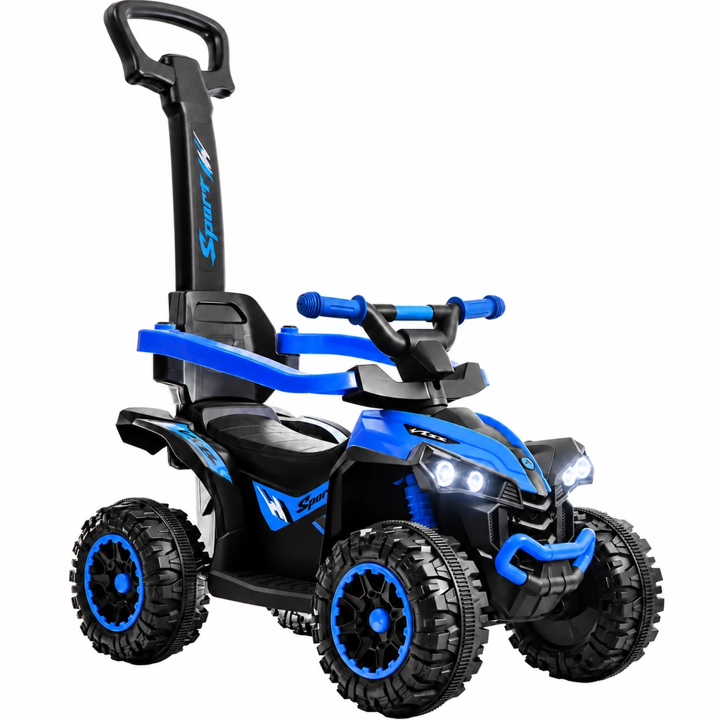 Quad jeździk dla chłopca – Quaddie, niebieski – ujęcie 3