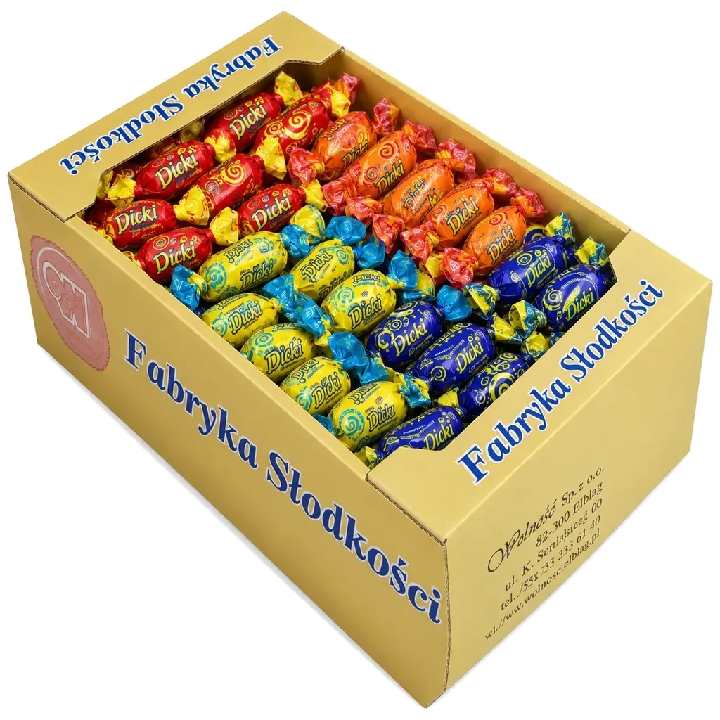 Landrynki musujące Wolność — karton 2 kg